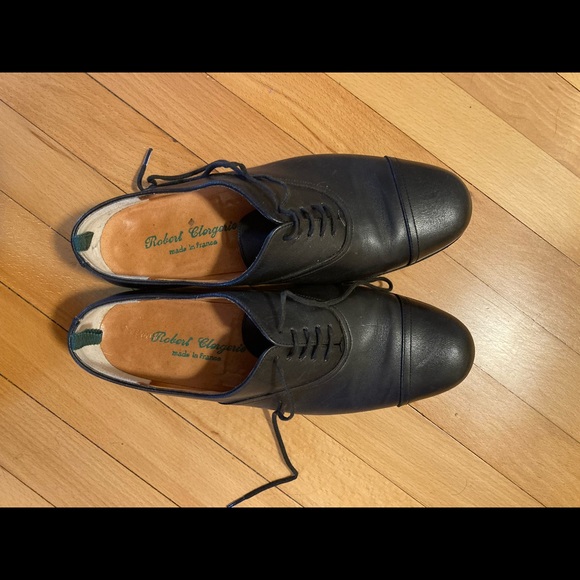 Robert Clergerie Cap Toe Oxfords 37 